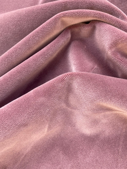 7 Berkbox81 Square Velvet by Christian Fischbacher Visconte II Pansy Purple  Solid 26"L X 26"W  MSRP USD 300+/y