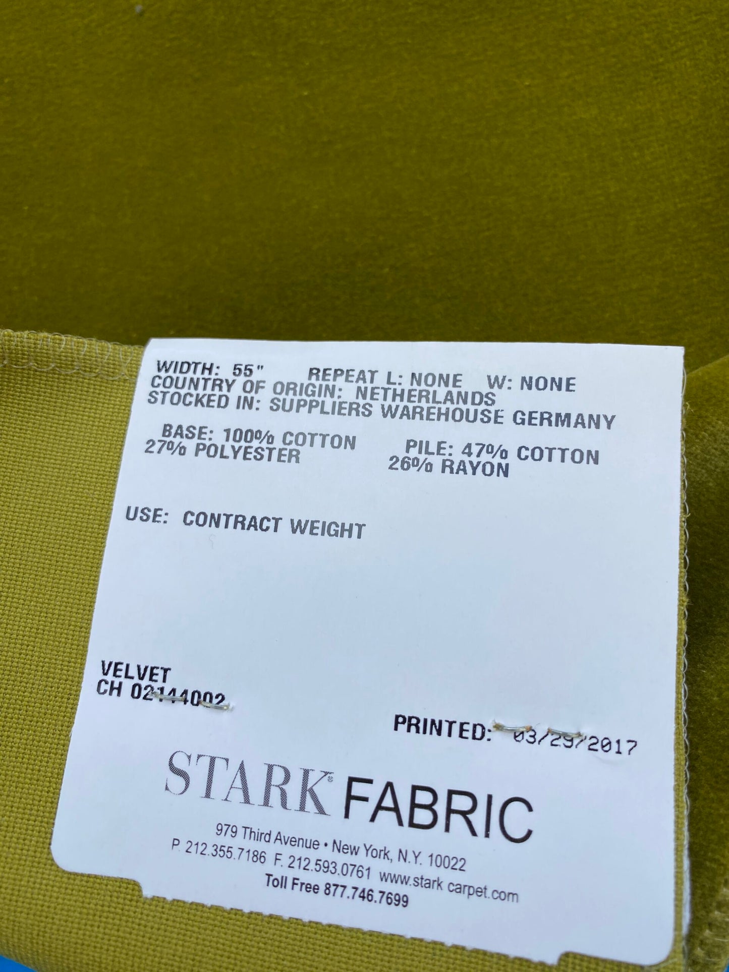 12 Berkbox81 Square Velvet by Christian Fischbacher Visconte II Moss Green Solid 26"L X 12"W MSRP USD300+/y