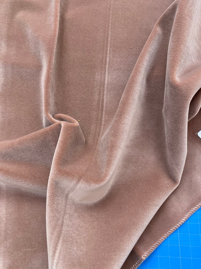 15 Berkbox81 Square Velvet by Christian Fischbacher Visconte II Allium Brown Solid MSRP USD 300+/y