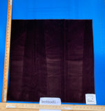 16 Berkbox81 Square Velvet by Christian Fischbacher Visconte II Vine Deep Brown Solid 26"L x 12"W  MSRP USD 300+/y