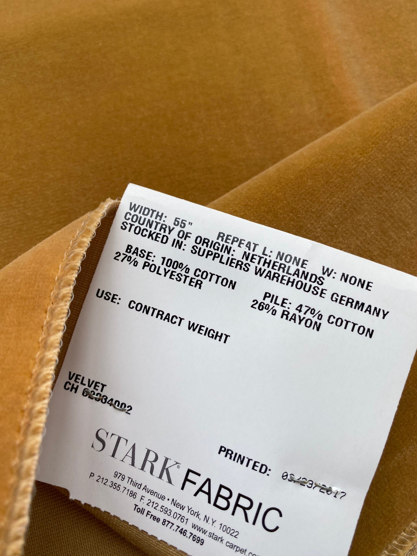 19 Berkbox81 Square Velvet by Christian Fischbacher Visconte II Camel Light Brown Solid 26"L x 26"W  MSRP USD 300+/y