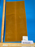 20 Berkbox81 Square Velvet by Christian Fischbacher Visconte II Camel Light Brown Solid 26"L x 13"W  MSRP USD 300+/y