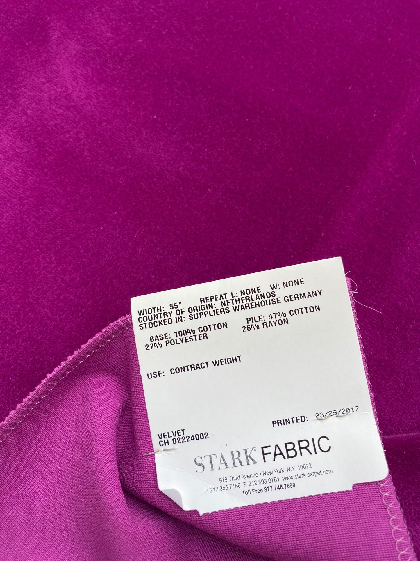 23 Berkbox81 Square Velvet by Christian Fischbacher Visconte II Orchid Pink Solid 26"L x 26"W  MSRP USD 300+/y