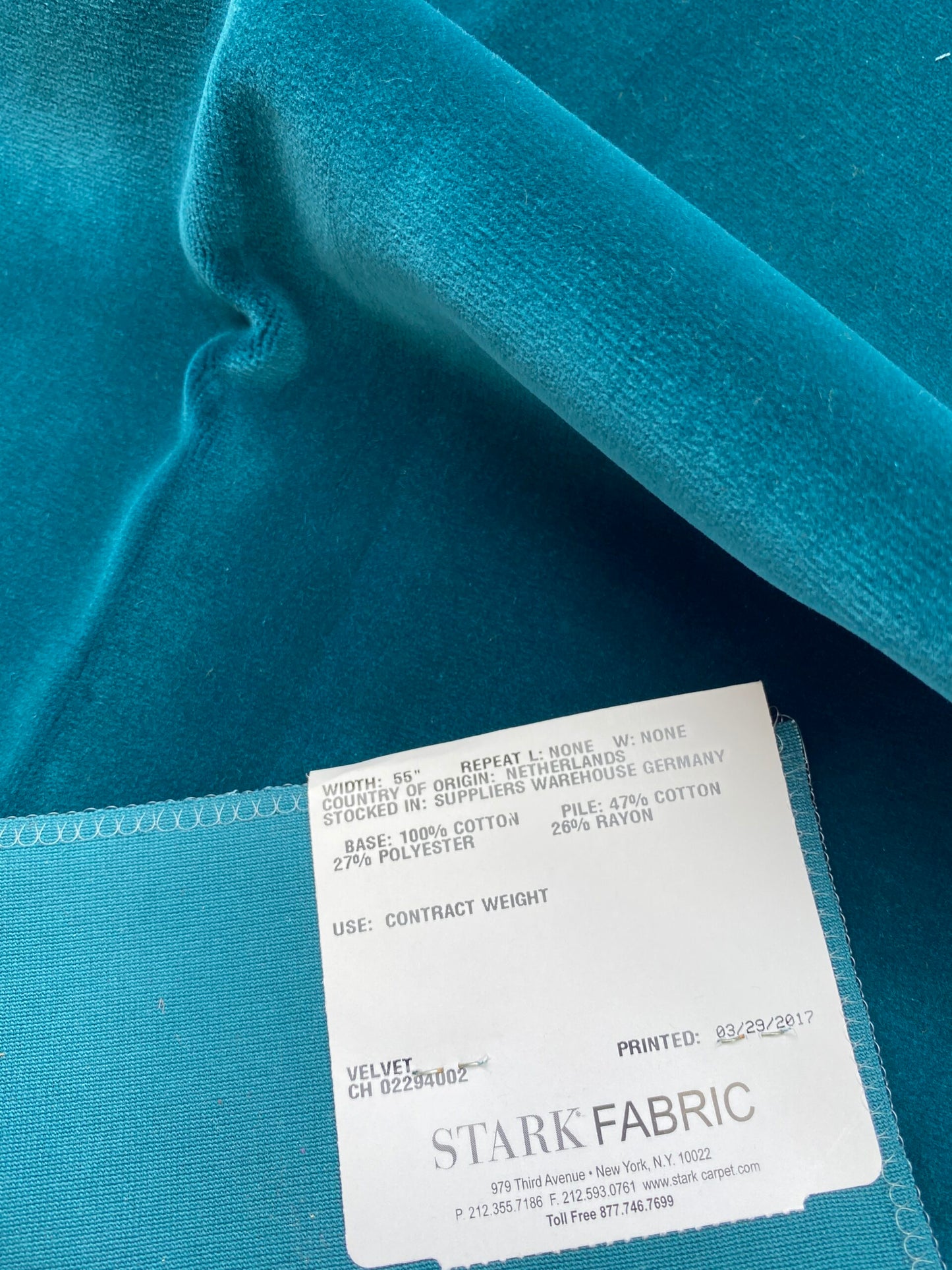 2 Berkbox82 Square Velvet by Christian Fischbacher Visconte II Teal Green Solid 26"L x 13"W  MSRP USD 300+/y