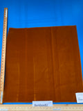 4 Berkbox82 Square Velvet by Christian Fischbacher Visconte II Sunset Orange Solid 27"L x 26"W  MSRP USD 300+/y