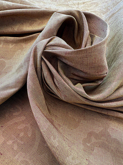 by yard Scalamandre Damask Gold Renaissance Medallion Fortuny Style Reversible