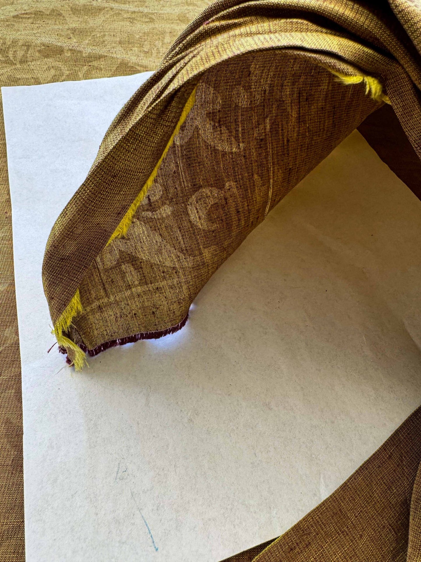 by yard Scalamandre Damask Gold Renaissance Medallion Fortuny Style Reversible