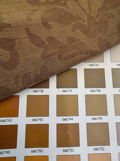 by yard Scalamandre Damask Gold Renaissance Medallion Fortuny Style Reversible