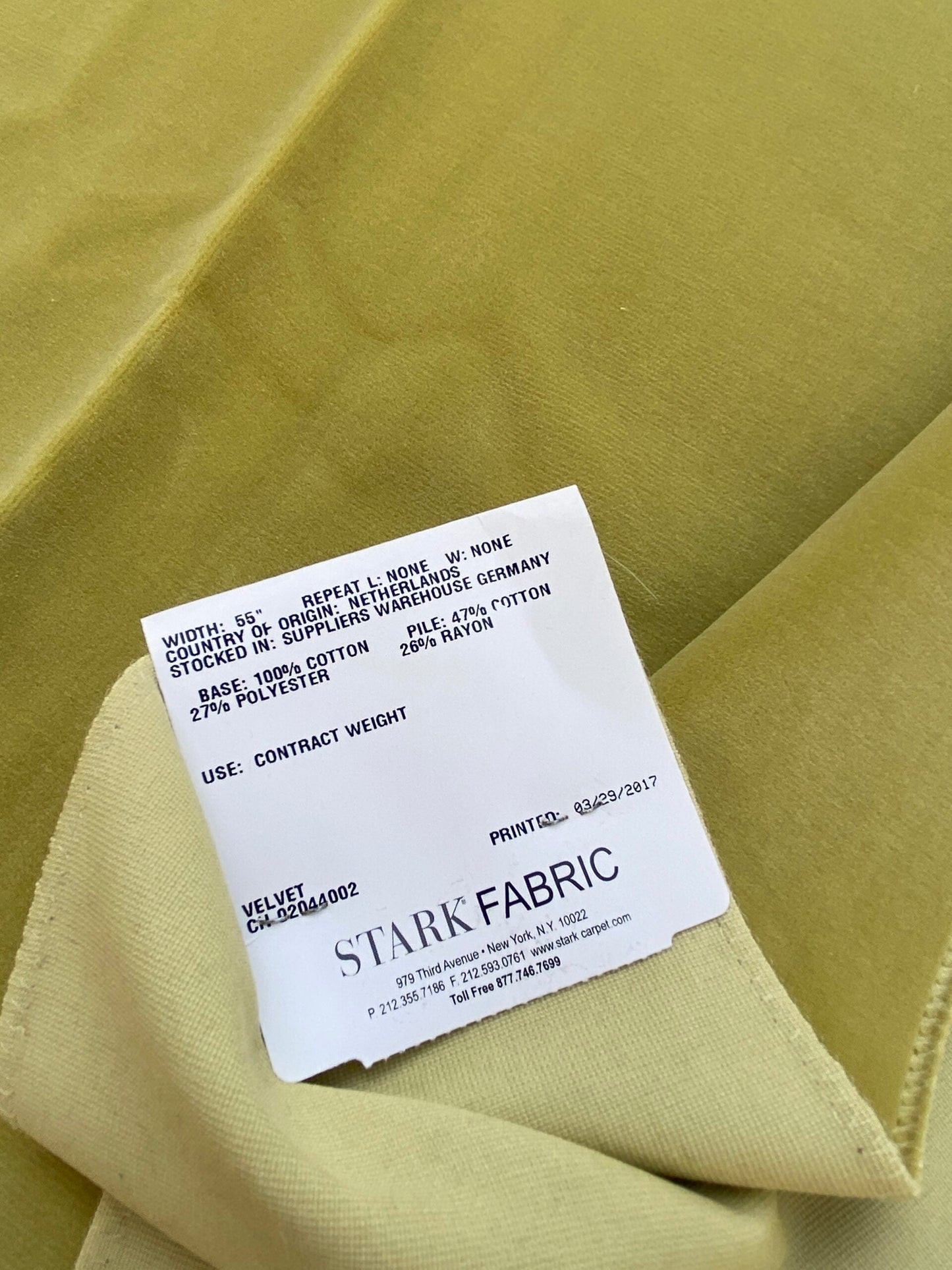 15 Berkbox82 Square Velvet by Christian Fischbacher Visconte II Split Pea Light Green Solid 26"L x 26"W  MSRP USD 300+/y