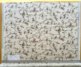 1.9y Scalamandre Old Word Weavers Imperial Court Asian Chinoiserie Toile Figurative Game Sports Music Bamboo Cream White