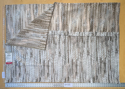 2.4 yards Scalamandre Aldeco Bohemian Shadow Beige Nude Jacquard Abstract