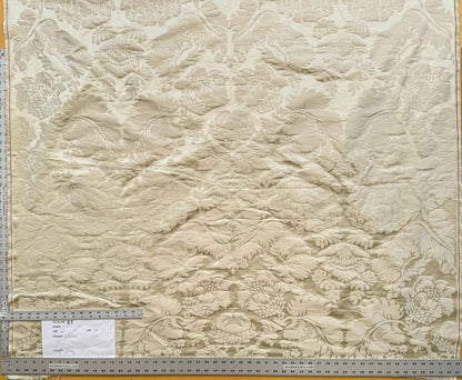 by yard Scalamandre Beige Damask French Court Silk Renaissance