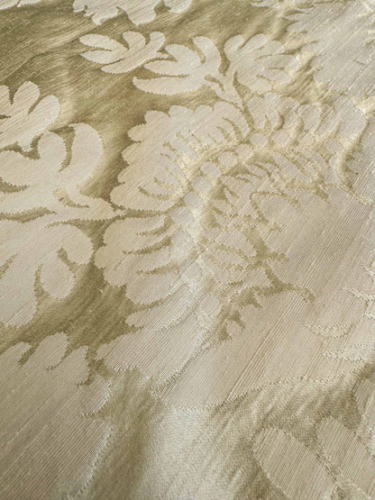 by yard Scalamandre Beige Damask French Court Silk Renaissance