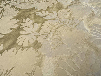 by yard Scalamandre Beige Damask French Court Silk Renaissance