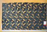 1.4 yards Scalamandre Lelievre Tchin M1 Parc Art Deco Jacquard 100% Polyester Blue Gold Green MSRP USD437/y