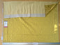 1.2 yards Scalamandre Lelievre Reso Lotus Yellow Gold Large Jacquard Geometric Viscose Cotton MSRP USD495/y