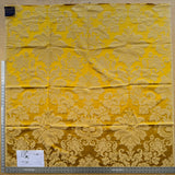 1.5y Scalamandre Gold Yellow Damask French Court Silk Renaissance