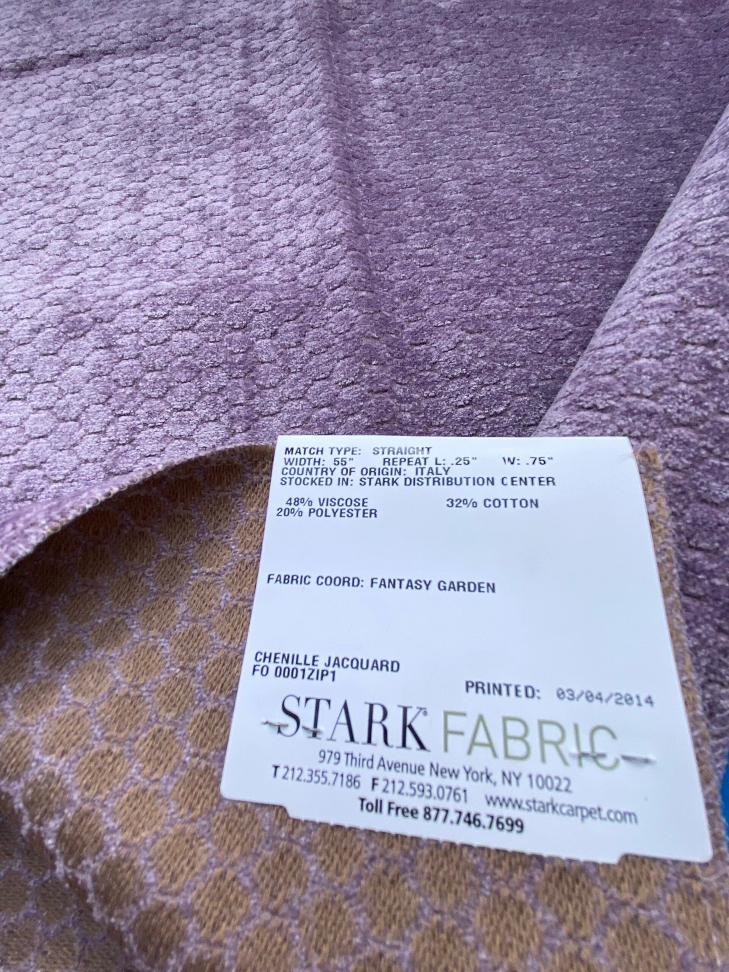 13 Berkbox83 Square Velvet by Grey Watrkins Monterosso Lavender Purple Small Scale Dots Circle MSRP USD192/y