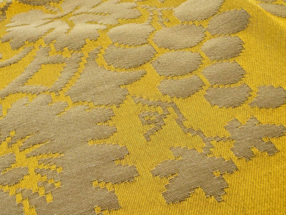 1.5y Scalamandre Gold Yellow Damask French Court Silk Renaissance