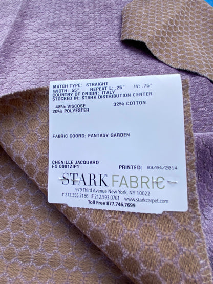 14 Berkbox83 Square Velvet by Grey Watrkins Monterosso Lavender Purple Small Scale Dots Circle MSRP USD192/y