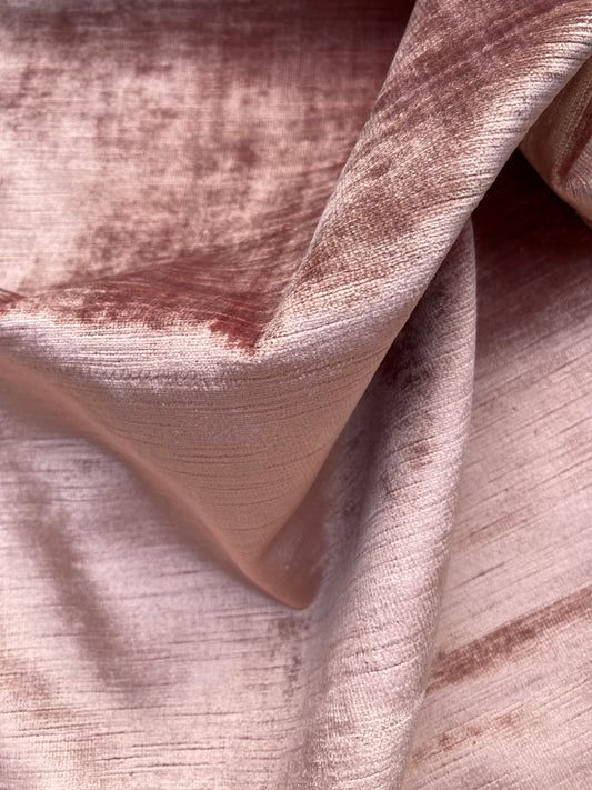 16 Berkbox83 Square Velvet by Old World Weavers Taos Silicon Finis Rosewood Brown Solid Texture MSRP USD210/y