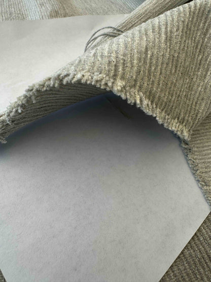 1 yard Scalamandre Solid Gray Strie Upholstery