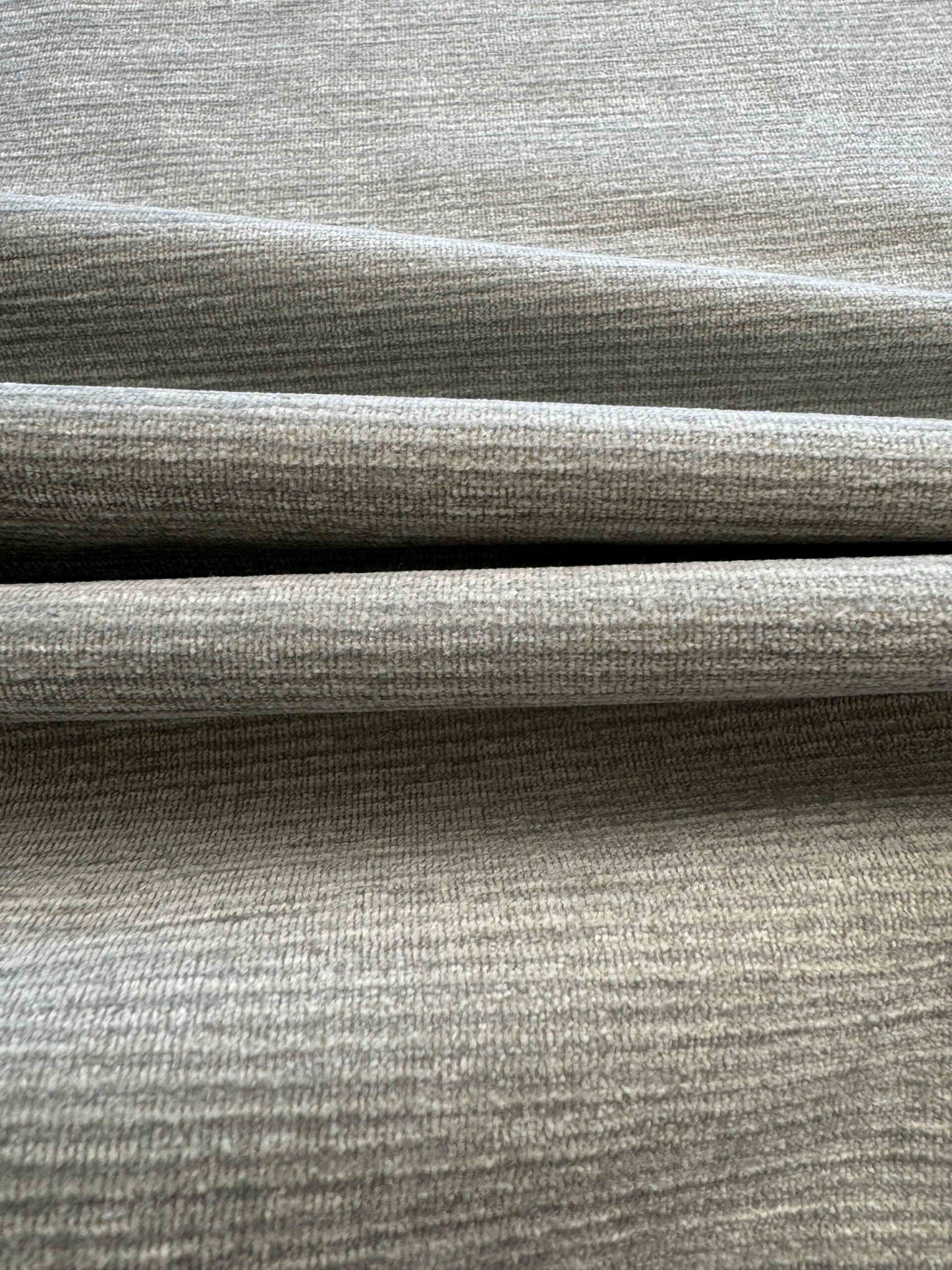 1 yard Scalamandre Solid Gray Strie Upholstery