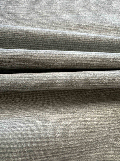 1 yard Scalamandre Solid Gray Strie Upholstery