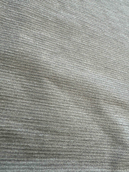 1 yard Scalamandre Solid Gray Strie Upholstery