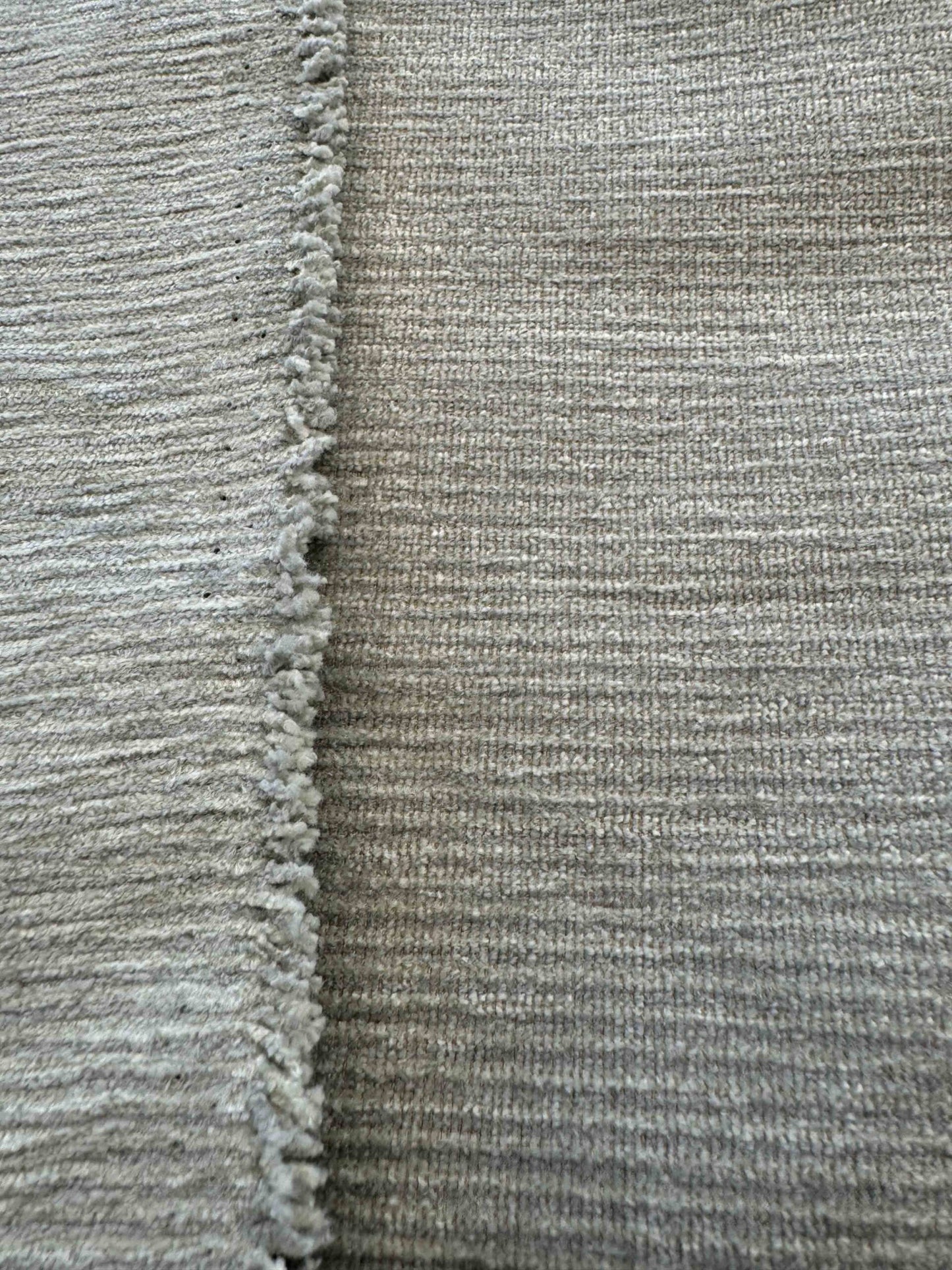 1 yard Scalamandre Solid Gray Strie Upholstery