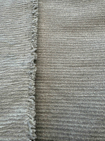 1 yard Scalamandre Solid Gray Strie Upholstery