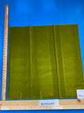 10 Berkbox84 Square Velvet by Christian Fischbacher Visconte II Lettuce Light Green Solid 26"L x 26"W MSRP USD 300+/y