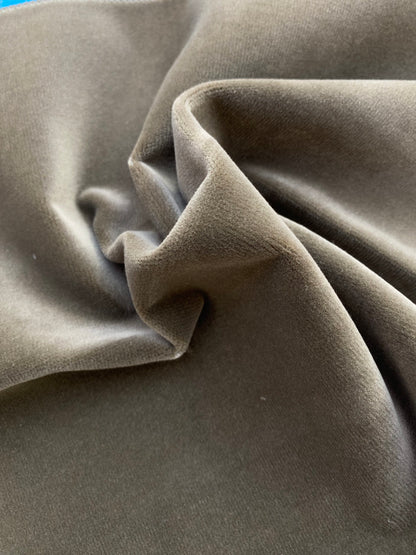 11 Berkbox84 Square Velvet by Christian Fischbacher Visconte II Rattan Gray Solid 26"L x 13"W MSRP USD 300+/y