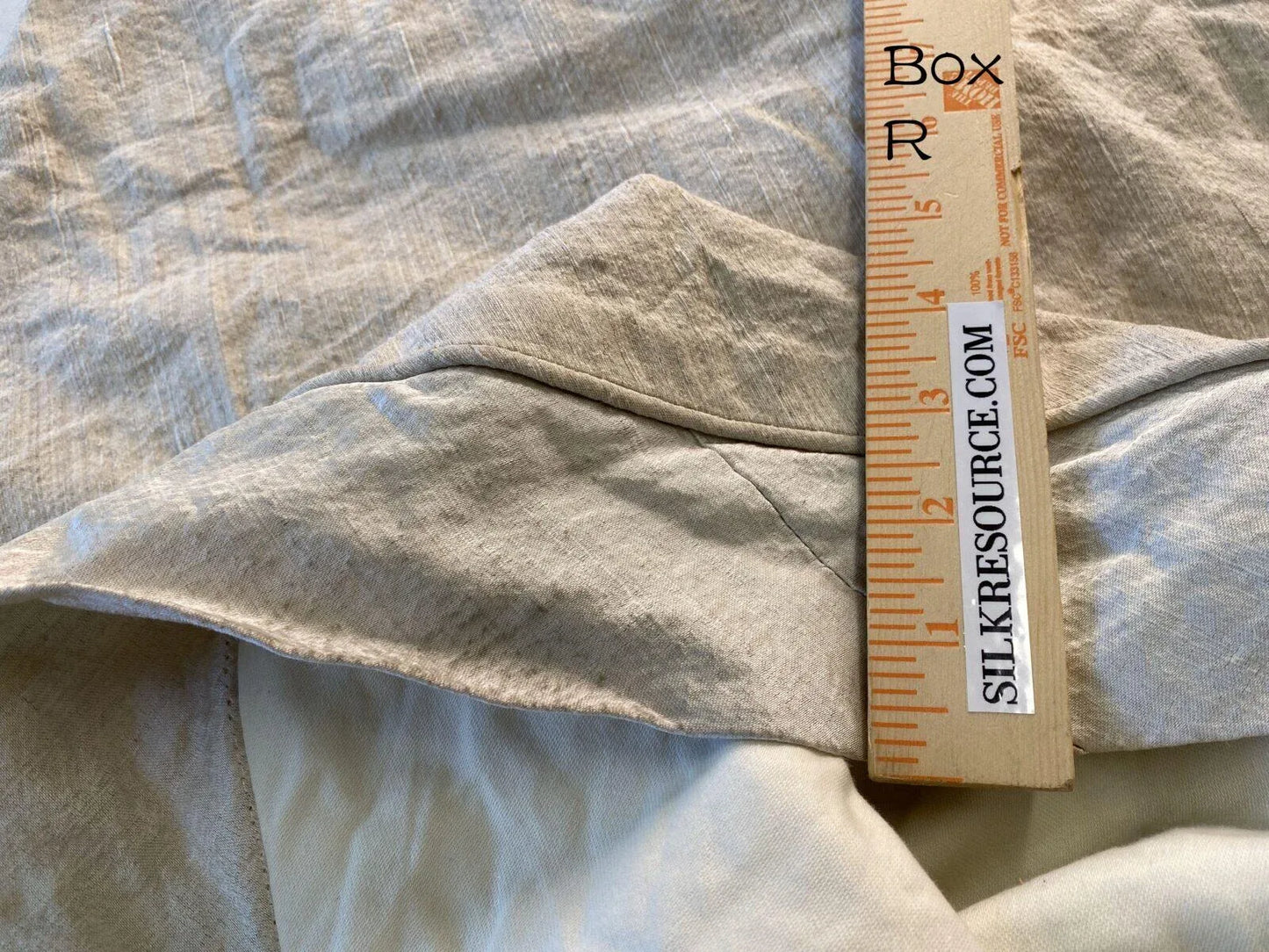 2 Boxr Scalamandre Silk Satin Ivory Round Table Cloth Table Skirt Huge 97" Diameter MSRP USD 2400+