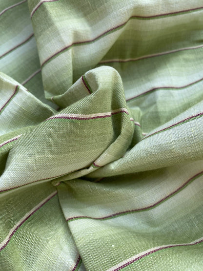 17 Berkbox84 Square Velvet Thomas Dare Fonthill Lindy Green Stripe MSRP USD 124/y