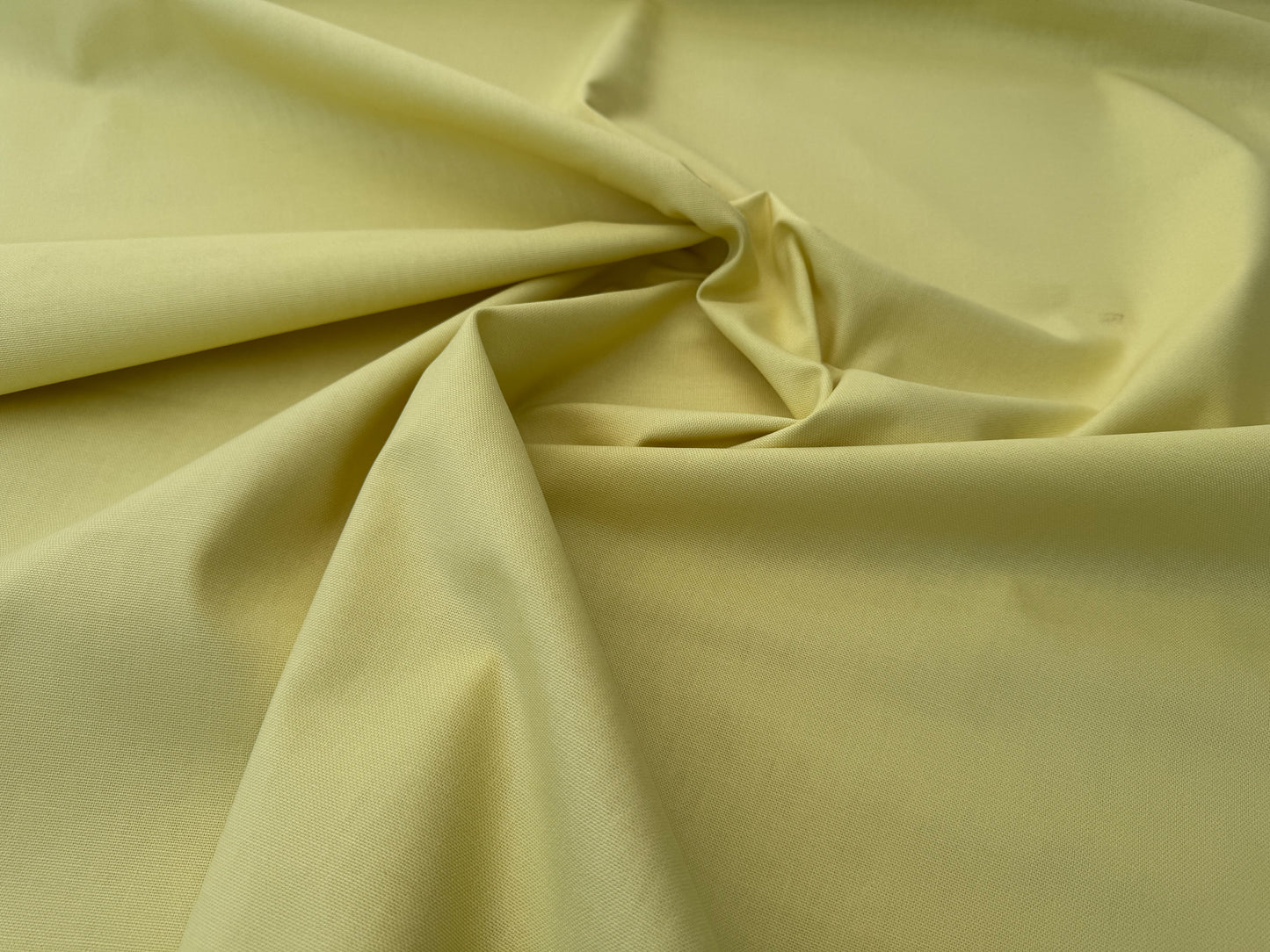 Scalamandre Alaska Giallo Limone Lemon Yellow 100% Cotton Solid - By the yard