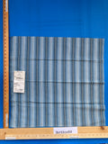 18 Berkbox84 Square Velvet Thomas Dare Fonthill Lindy Blue White Stripe MSRP USD 124/y