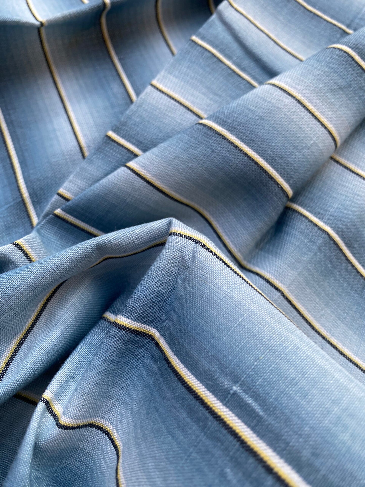 18 Berkbox84 Square Velvet Thomas Dare Fonthill Lindy Blue White Stripe MSRP USD 124/y