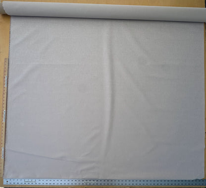 Scalamandre Alaska Grigio Chiaro Light Gray 100% Cotton Solid  - By the yard