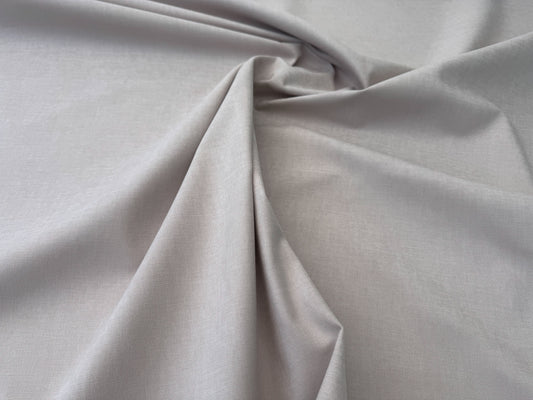 Scalamandre Alaska Grigio Chiaro -4895 Light Gray 100% Cotton Solid  - By the yard