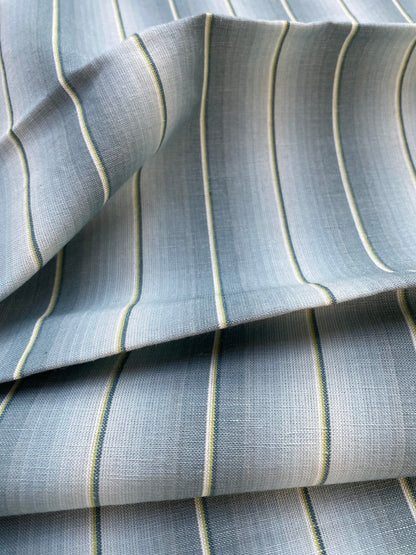 22 Berkbox84 Square Velvet Thomas Dare Fonthill Lindy Blue White Stripe MSRP USD 124/y