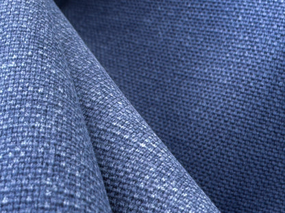 Scalamandre Alaska Blu 100% Cotton Solid Blue - By the yard