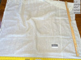4 Boxt Scalamandre Square Showroom Sample Full Yard White Semi Sheer 2.2y