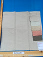 10 Berkbox85 Square Jacquard by Scalamandre Khiva Weave Pearl Grey Cotton Small Scale Gray Beige MSRP USD 180/y