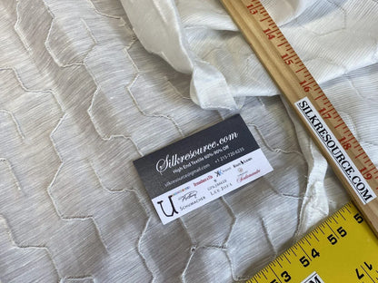 2 Boxu Scalamandre Square Semi Sheer Cream 1.2y