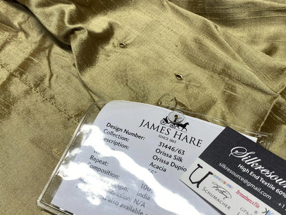 9 Boxu Scalamandre Square James Hare Orissa Silk Acadia 100% Silk
