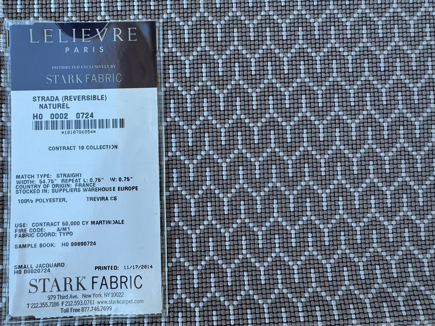 3 EV56 Square 25" x 25" Jacquard by Lelievre Strada Reversible Naturel Gray White Small Jacquard Small Scale Chevron Geometric MSRP USD 602/y