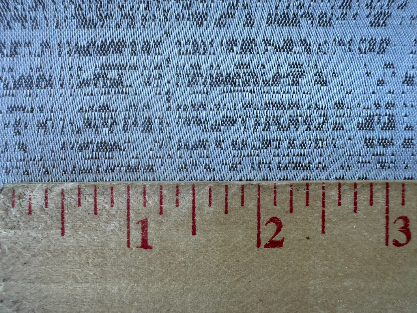 6 EV56 Square 25" x 25" Scalamandre Lelievre Paris  Pietra Platine Gray White 100% Polyester Small Scale Texture