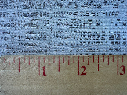 6 EV56 Square 25" x 25" Scalamandre Lelievre Paris  Pietra Platine Gray White 100% Polyester Small Scale Texture