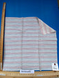 31 Berkbox85 Square Jacquard by Alhambra Smile Pink Rose White Stripe MSRP USD300+/y